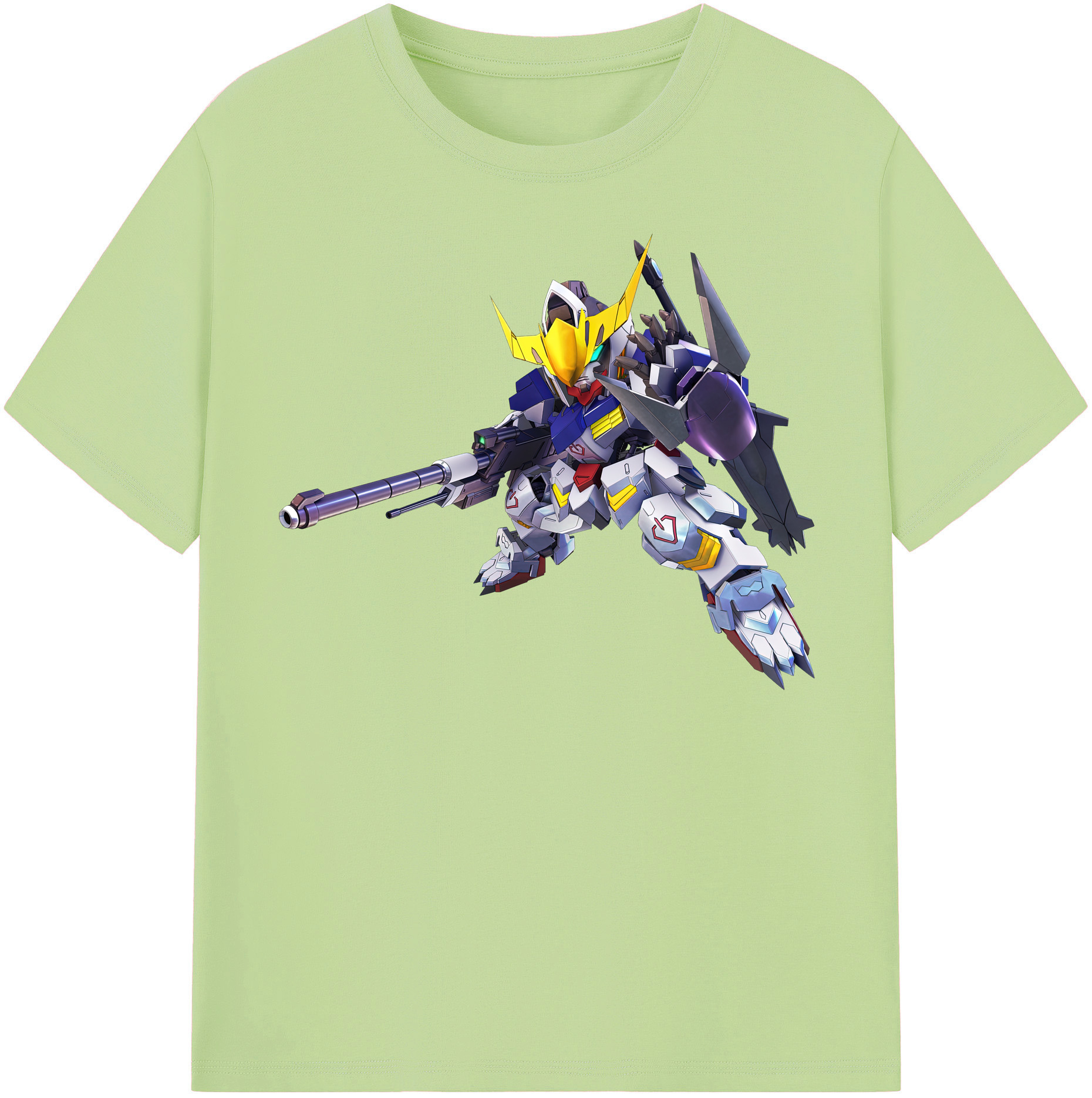 （画像用） 機動戦士ガンダム Mobile Suit Gundam 綿100％半袖Tシャツ（フロントプリント）